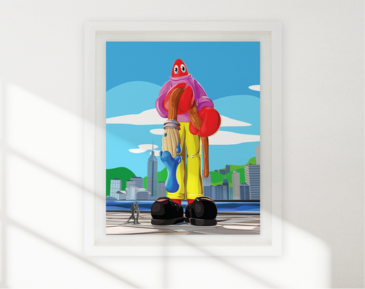 The Painter (Day) by Philip Colbert x Co-Museum Limited Edition signed print