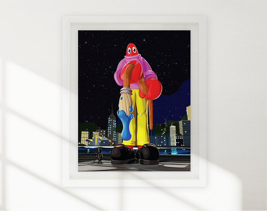 The Painter (Night) by Philip Colbert x Co-Museum Limited Edition signed print