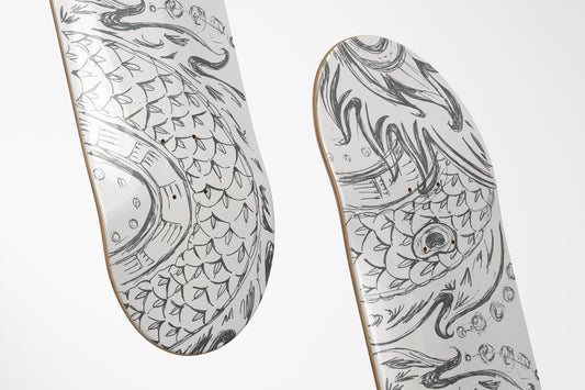 Co-Museum x KOBO Pencil Skateboard Deck