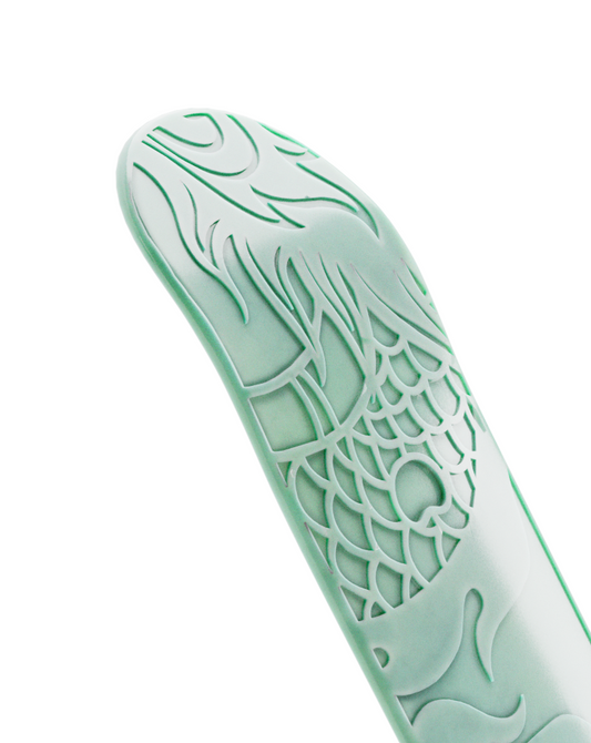 Celadon "Jade" Porcelain Skateboard