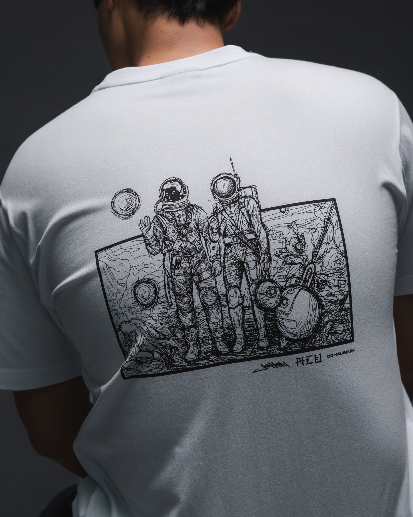 新天地 / New Moon Tee: Painting Sketch