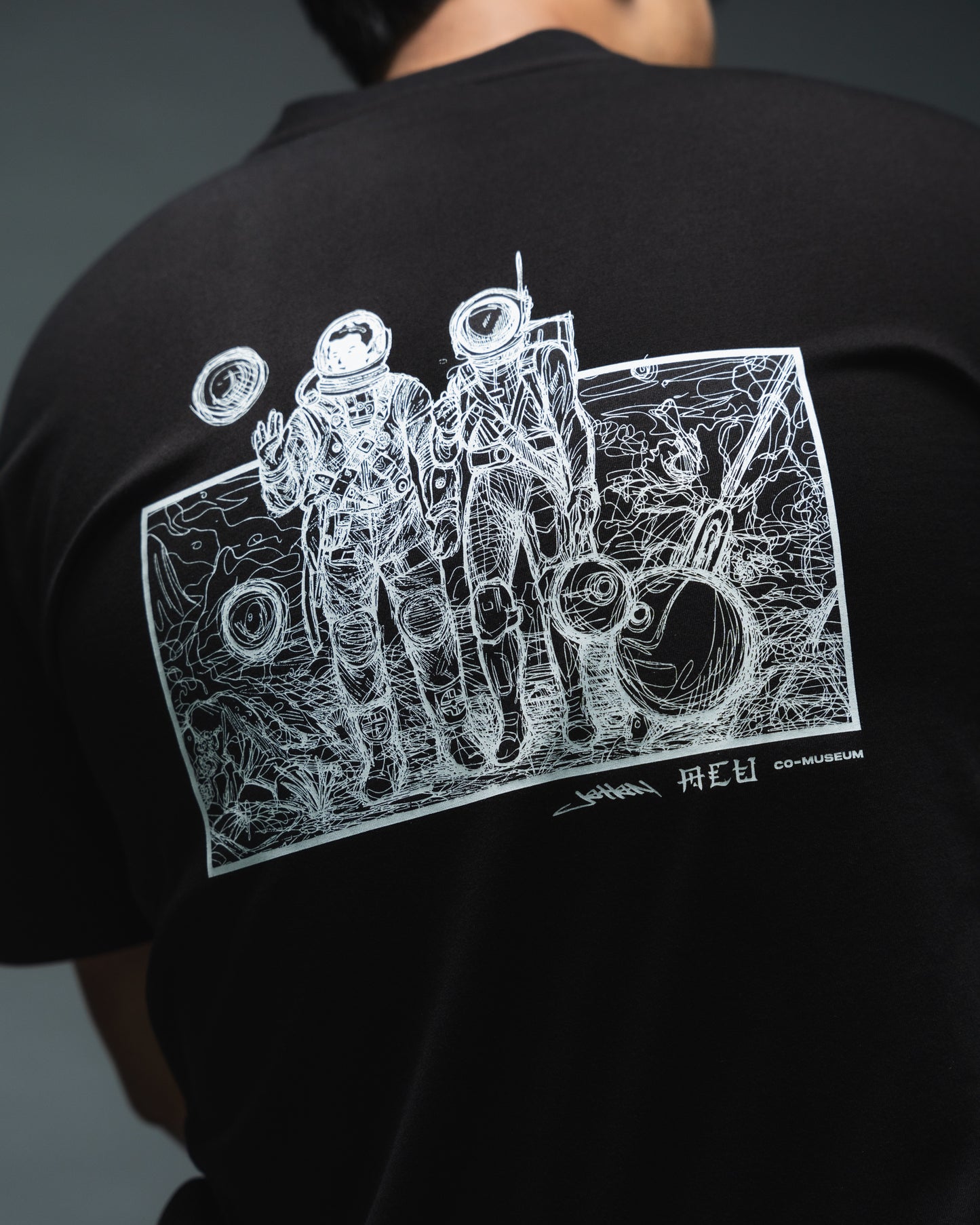 新天地 / New Moon Tee: Painting Sketch