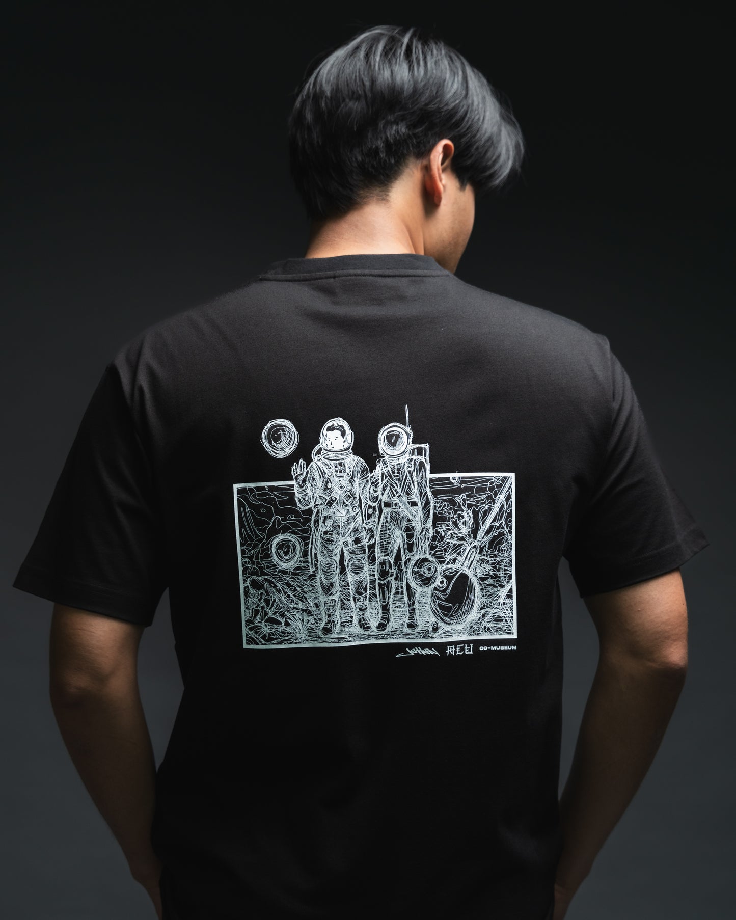 新天地 / New Moon Tee: Painting Sketch