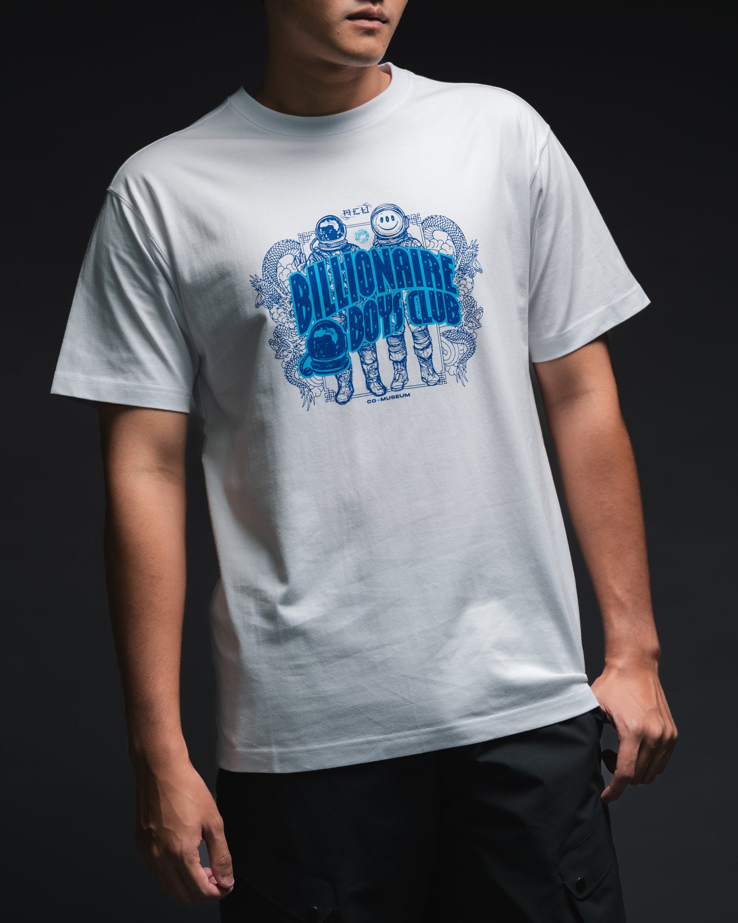 Double Happiness Tee: Spaceman Front