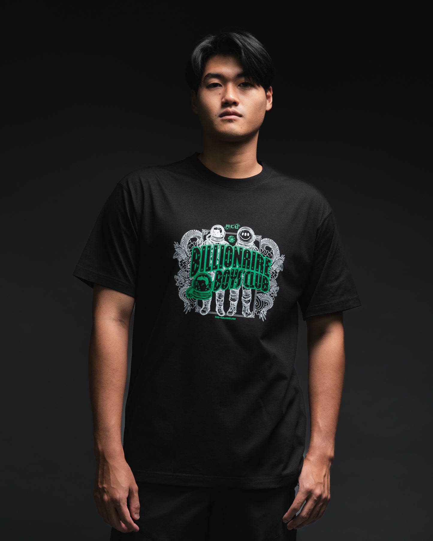 Double Happiness Tee: Spaceman Front