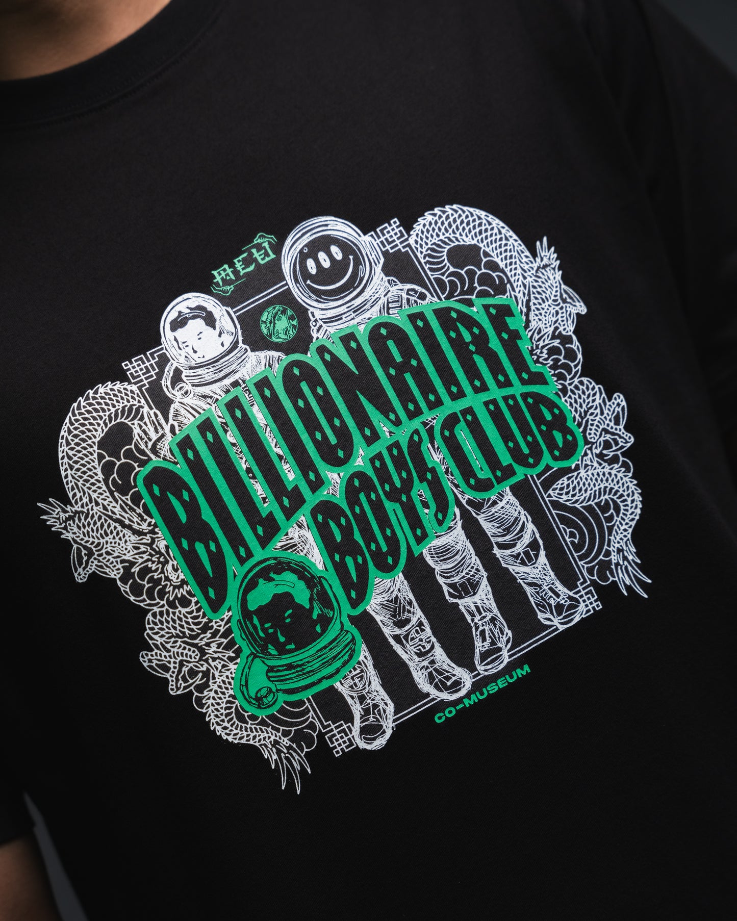 Double Happiness Tee: Spaceman Front