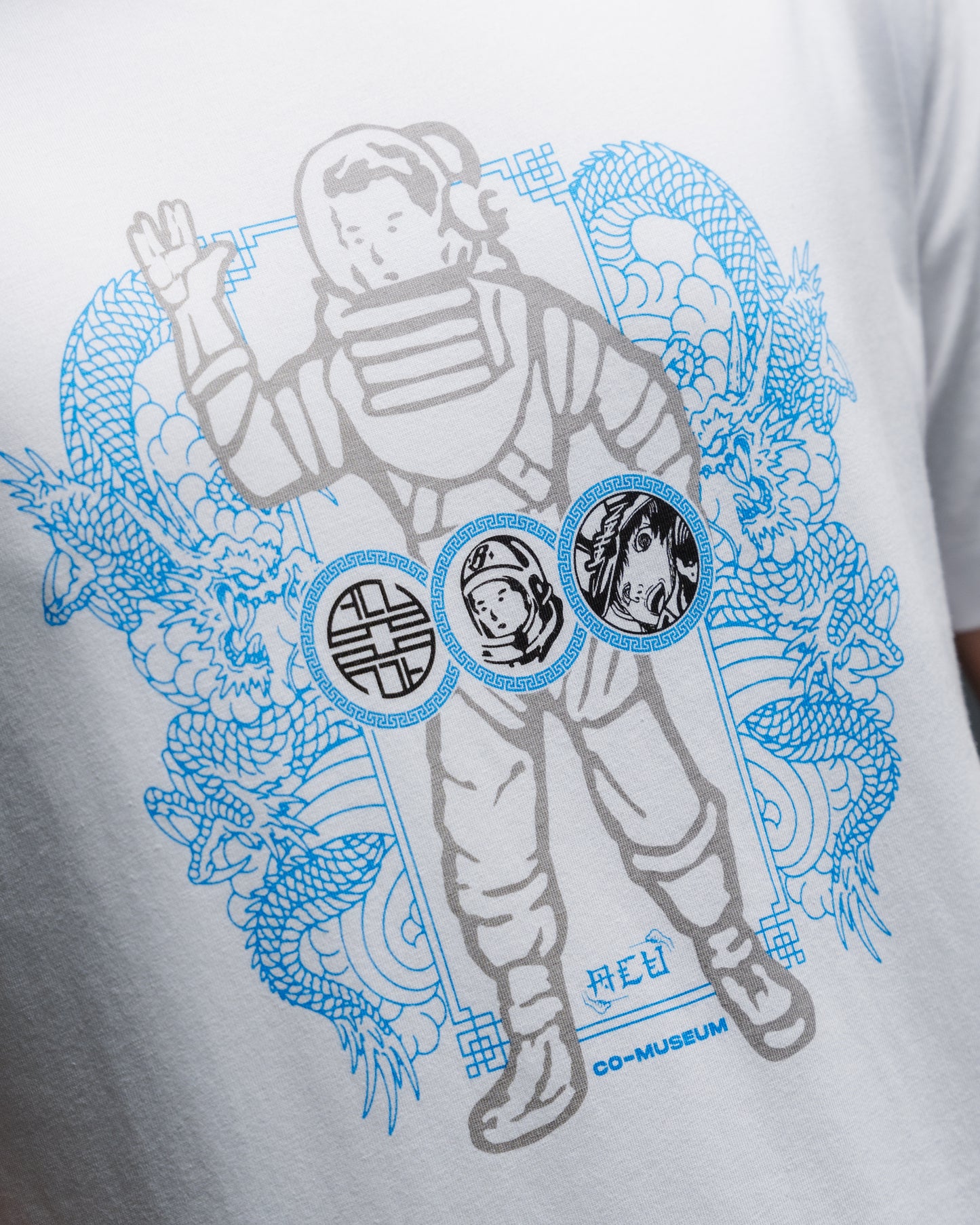 Cosmic Dragon Tee: Spaceman Front