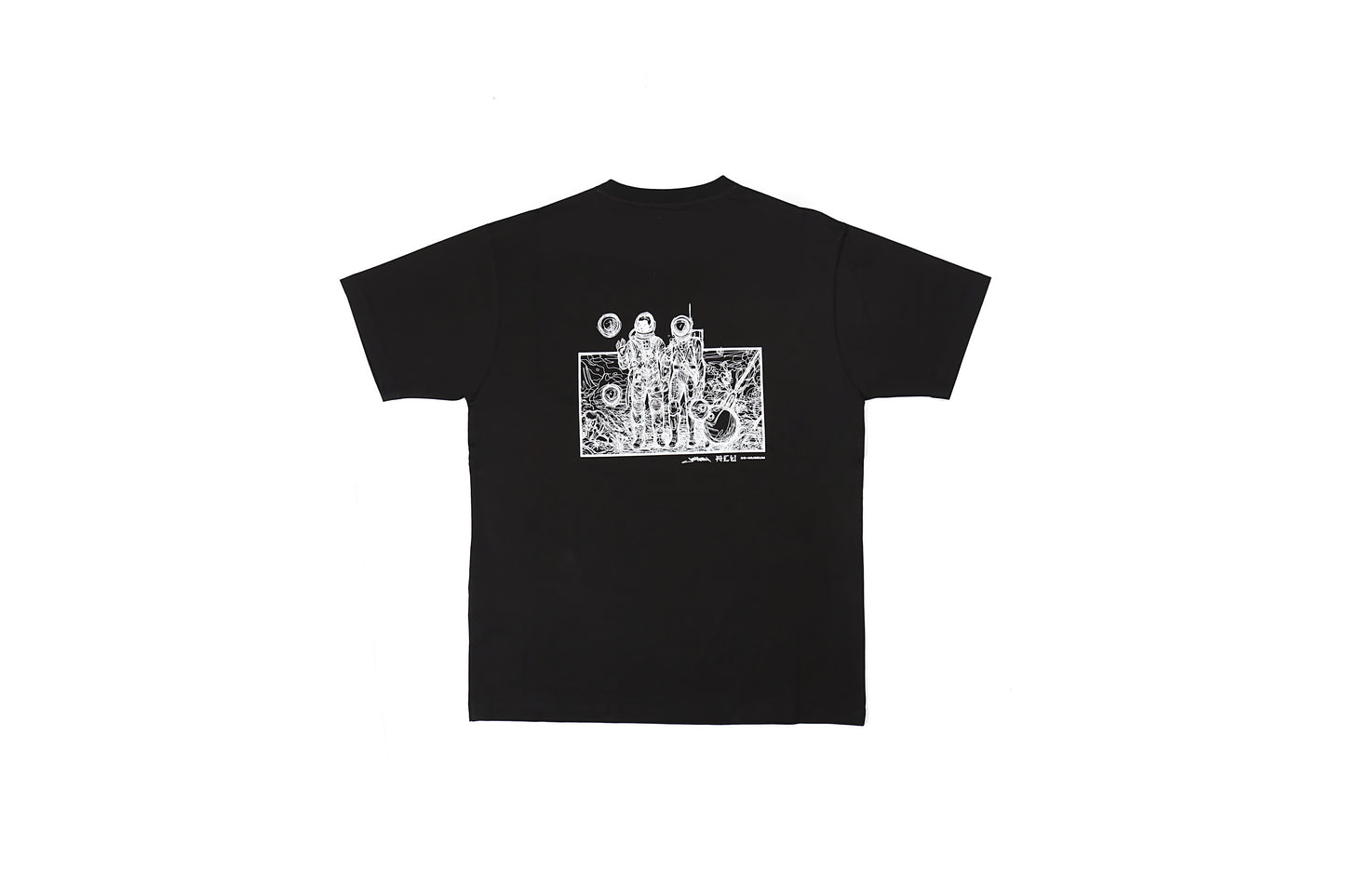 新天地 / New Moon Tee: Painting Sketch