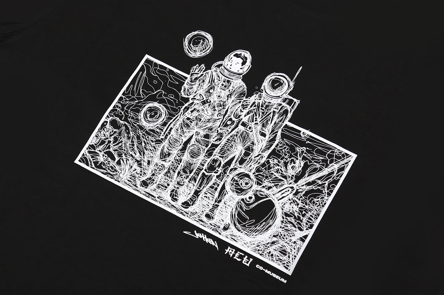 新天地 / New Moon Tee: Painting Sketch
