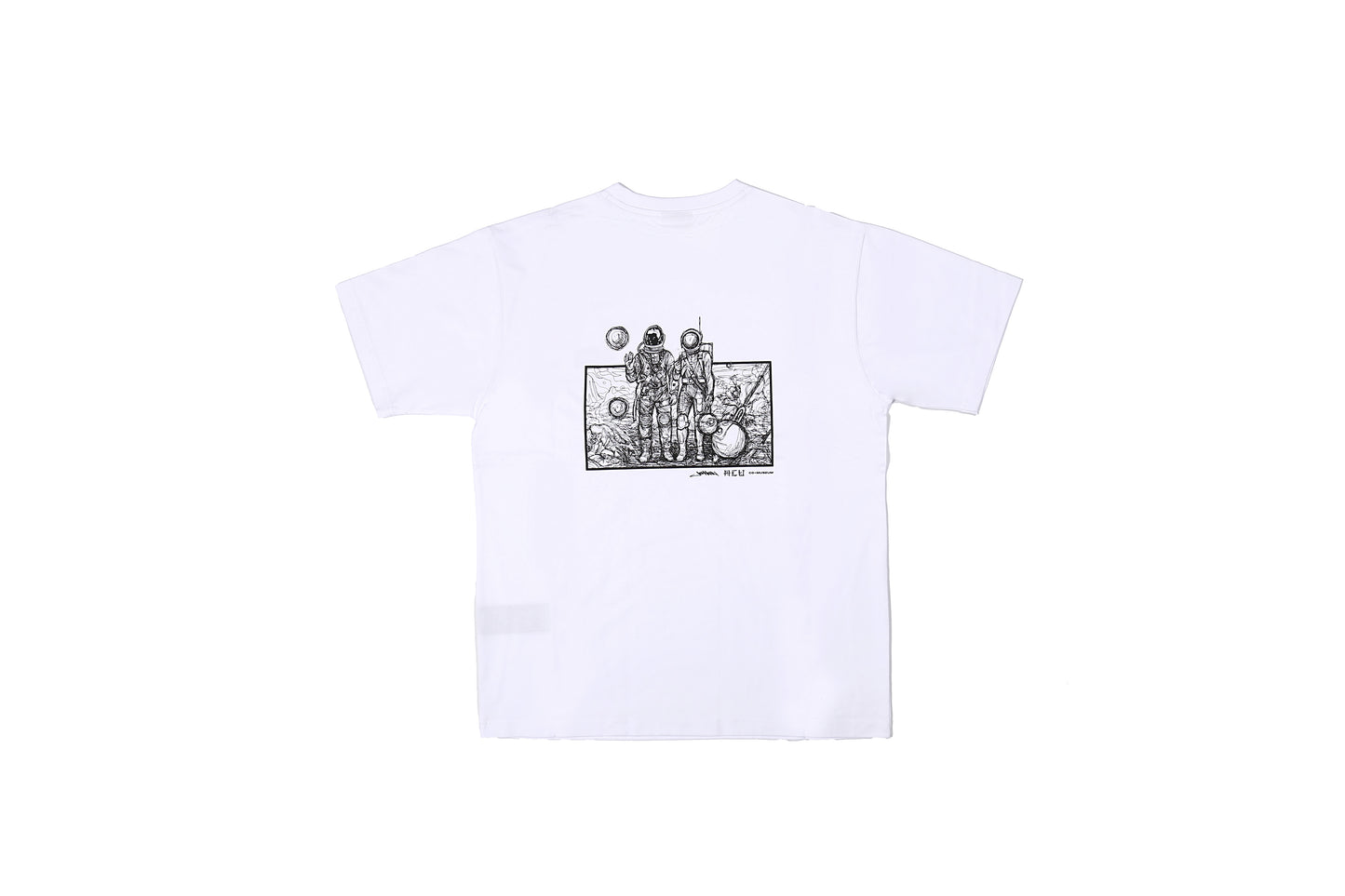 新天地 / New Moon Tee: Painting Sketch