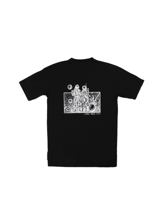 新天地 / New Moon Tee: Painting Sketch