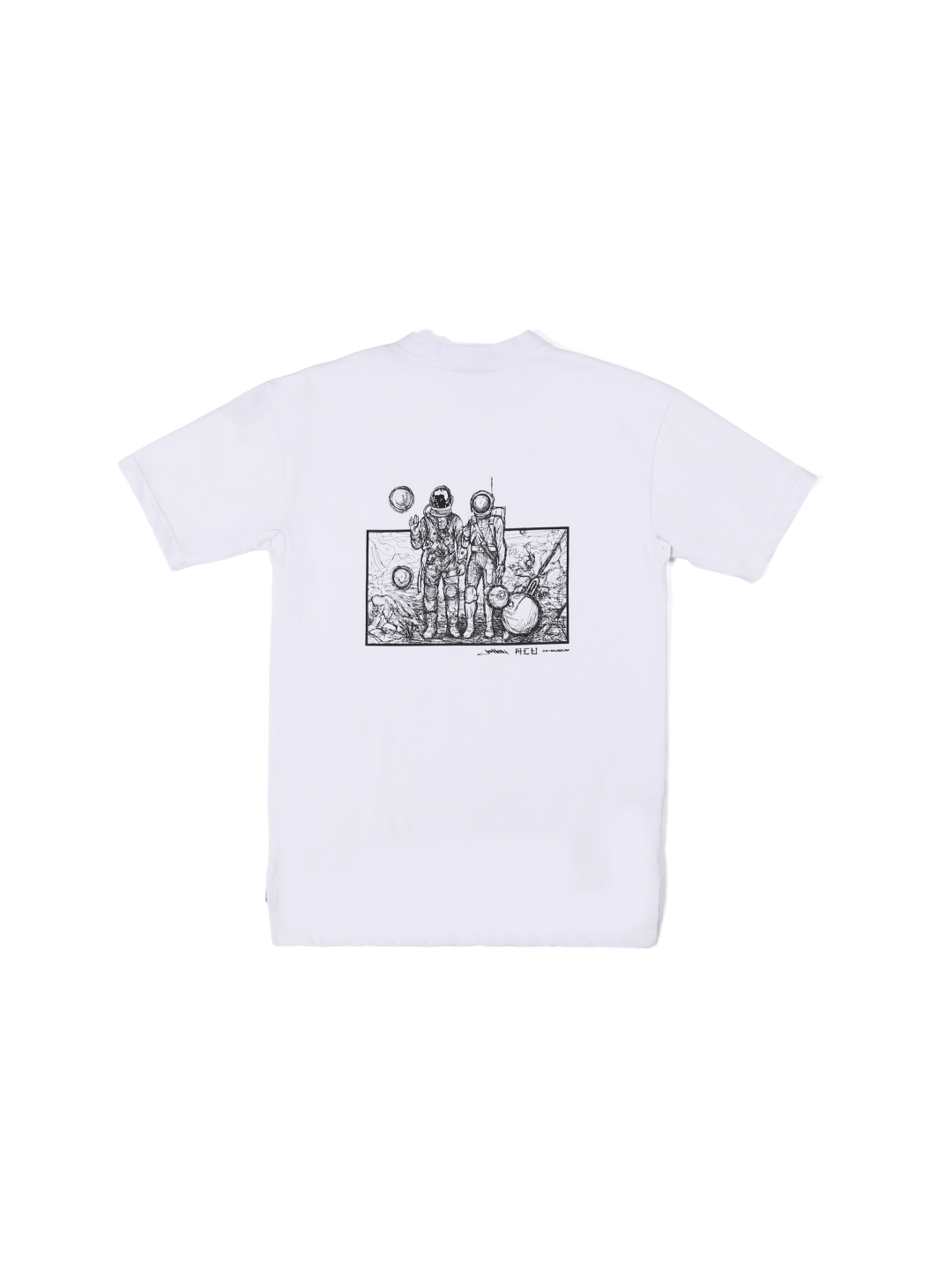 新天地 / New Moon Tee: Painting Sketch