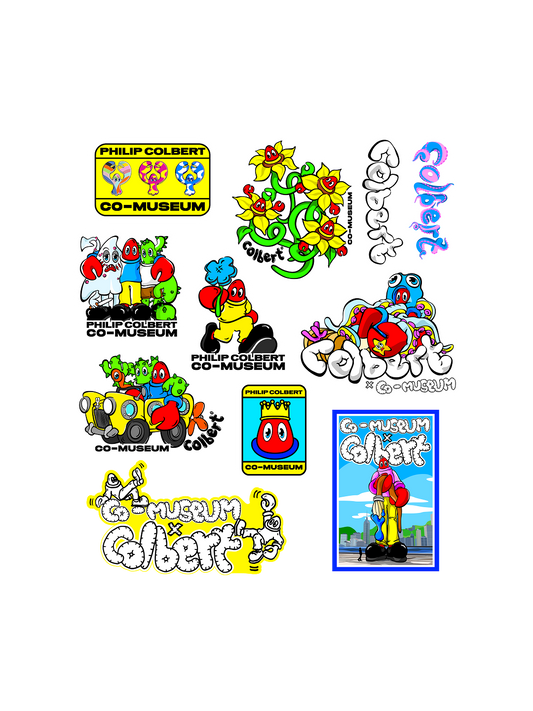 Sticker Pack by Philip Colbert x Co-Museum