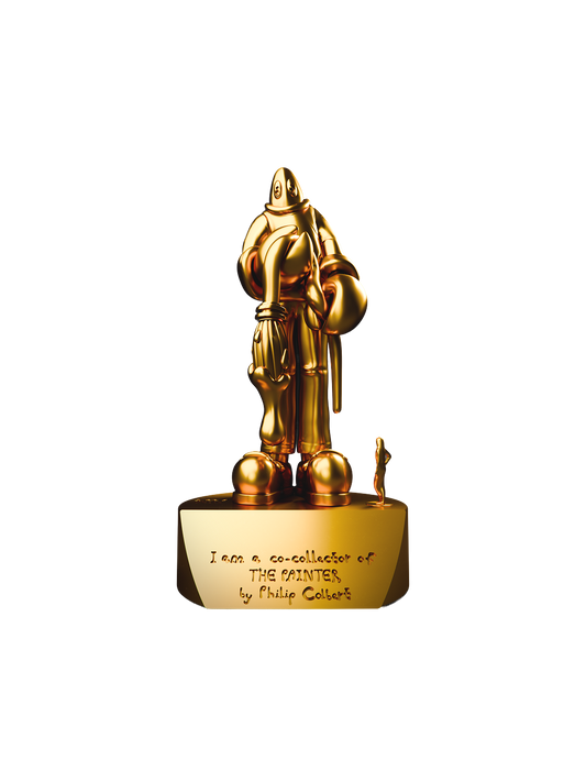 The Painter (Gold) by Philip Colbert x Co-Museum