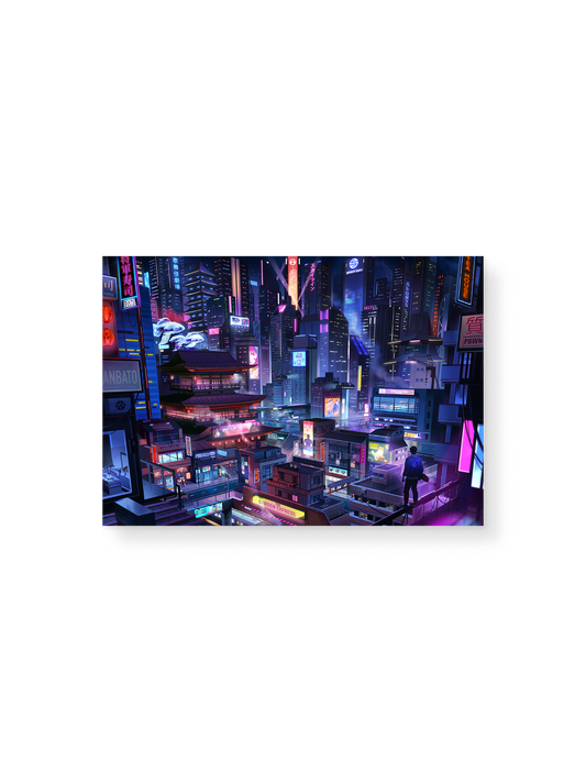 Miji: Solace In The City Print